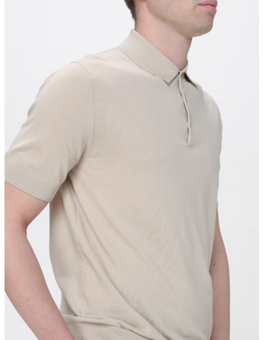 Tricou PAOLO PECORA, Cotton Knit Polo Shirt - C1MA054F2001420