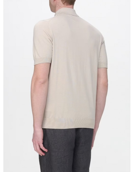 Tricou PAOLO PECORA, Cotton Knit Polo Shirt - C1MA054F2001420