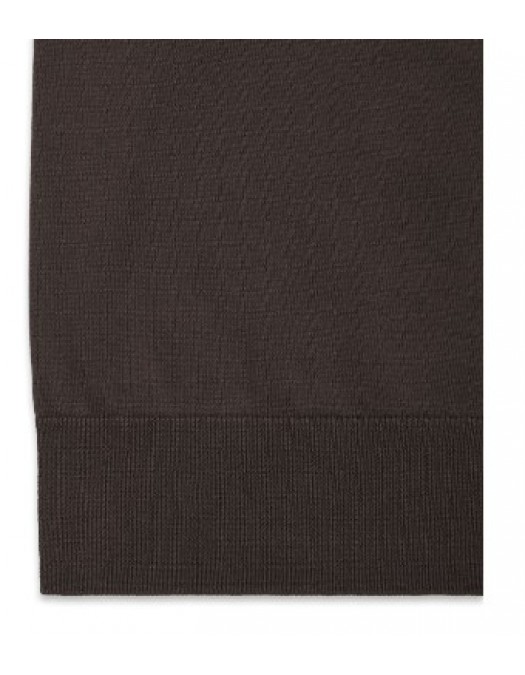 Tricou PAOLO PECORA, Dark Brown Cotton Polo Shirt - C1MA054F2002345