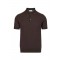 Tricou PAOLO PECORA, Dark Brown Cotton Polo Shirt