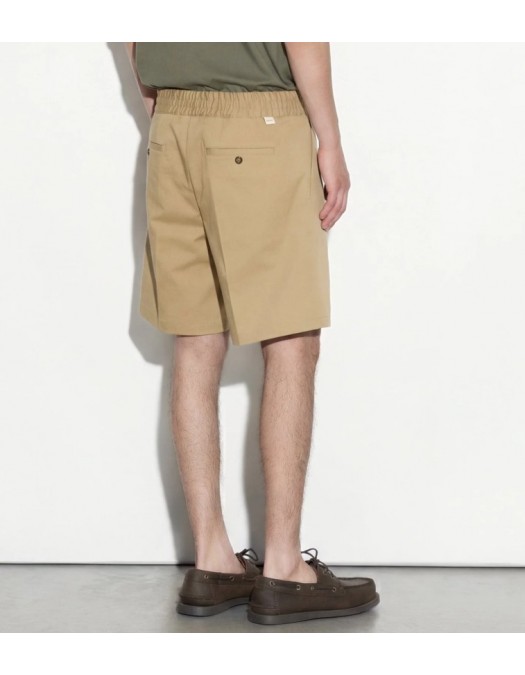 Bermude PAOLO PECORA,Bermuda Shorts with Elastic Belt in Cotton Rope - C1MD02100841326