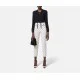 BLUZA ELISABETTA FRANCHI, Georgette, Laces Details, Black - CA00351E2110 BLUZA ELISABETTA FRANCHI, Georgette, Laces Details, Black - CA00351E2110