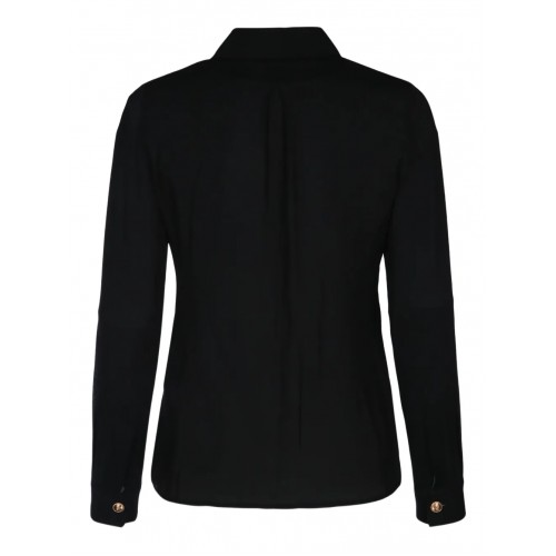 Camasa ELISABETTA FRANCHI, Georgette Design, Black Camasa ELISABETTA FRANCHI, Georgette Design, Black