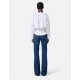 CAMASA ELISABETTA FRANCHI, Cotton Poplin, Cravata atasata, White - CA09156E2221