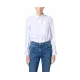 CAMASA ELISABETTA FRANCHI, Cotton Poplin, White - CA09852E2DC8 CAMASA ELISABETTA FRANCHI, Cotton Poplin, White - CA09852E2DC8