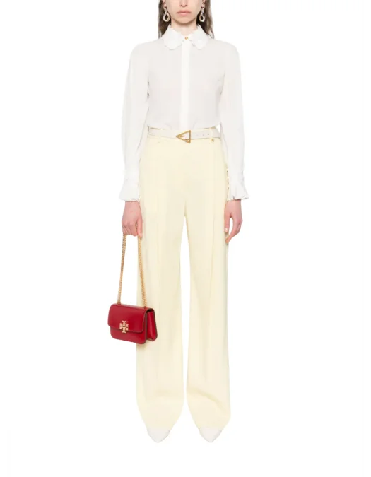 CAMASA ELISABETTA FRANCHI, Floral Touch, White - CA10552E2360 CAMASA ELISABETTA FRANCHI, Floral Touch, White - CA10552E2360