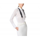 CAMASA ELISABETTA FRANCHI, Georgette, Bow Tie, Ivory - CA10952E2360 CAMASA ELISABETTA FRANCHI, Georgette, Bow Tie, Ivory - CA10952E2360