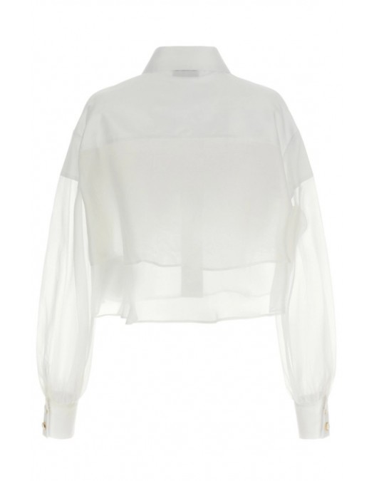 Camasa ELISABETTA FRANCHI, Organza shirt,  oversized fit - CA11861E2360