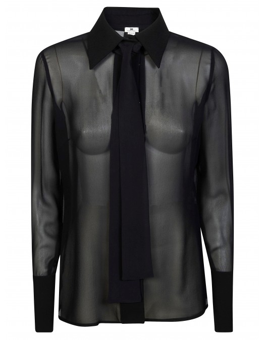 Camasa ELISABETTA FRANCHI, Shirts Black - CA14861E2110