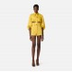 Camasa ELISABETTA FRANCHI, Shirt in stretch cotton, Galben - CA15062E2EV4