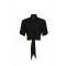 Camasa ELISABETTA FRANCHI, Bowtie blouse, Negru