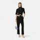 Camasa ELISABETTA FRANCHI, Bowtie blouse, Negru - CA15862E2110