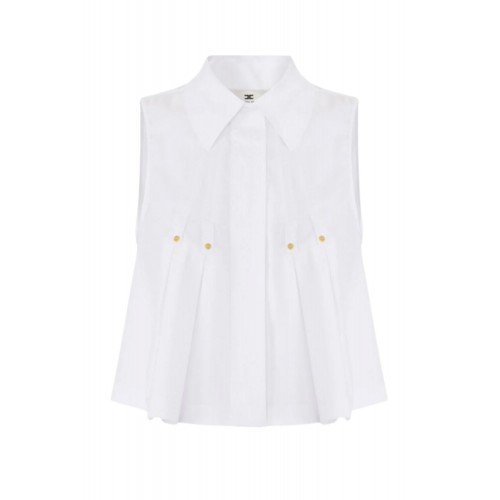 Top ELISABETTA FRANCHI, Cotton shirt