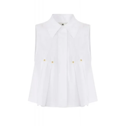 Top ELISABETTA FRANCHI, Cotton shirt