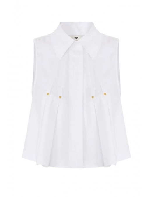 Top ELISABETTA FRANCHI, Cotton shirt - CA16362E2100