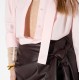 Camasa ELISABETTA FRANCHI, Cotton shirt with sashes - CA18366E2FL2