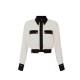 CAMASA ELISABETTA FRANCHI, Logo aurii, Negru/Alb - CAT0156E2EF3 CAMASA ELISABETTA FRANCHI, Logo aurii, Negru/Alb - CAT0156E2EF3