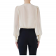 TOP ELISABETTA FRANCHI, Silk Georgette, Body Design, Beige - CB00152E2193 TOP ELISABETTA FRANCHI, Silk Georgette, Body Design, Beige - CB00152E2193