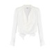 Body ELISABETTA FRANCHI, Cowl-neck blouse - CB00261E2360