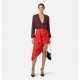 Body ELISABETTA FRANCHI, Bodysuit in viscose georgette fabric with necklace - CB00762E2644