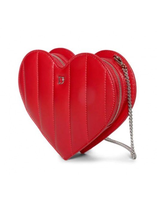 Geanta DSQUARED2, Heart Shape, Red - CBW0038189061854065