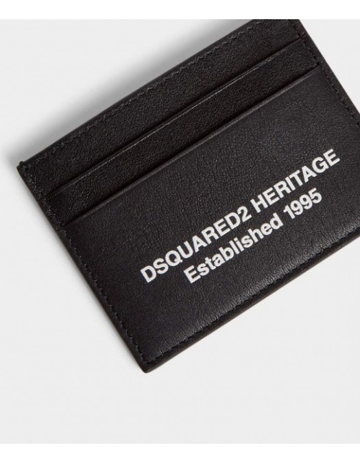 Portofel DSQUARED2,  Heritage Credit Card Holder - CCM0033129000012124