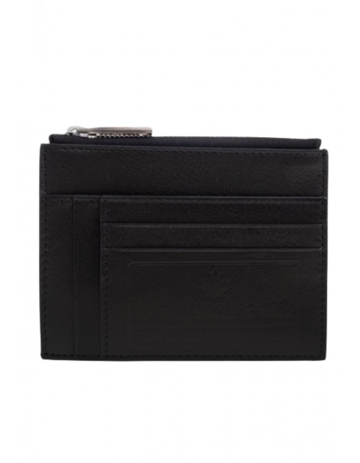 Portofel DSQUARED2, BLACK Leather card holder - CCM0038046000012124