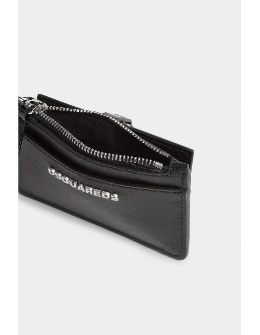 Portcard DSQUARED2, Bondage, Black - CCW0028189070162124UNI