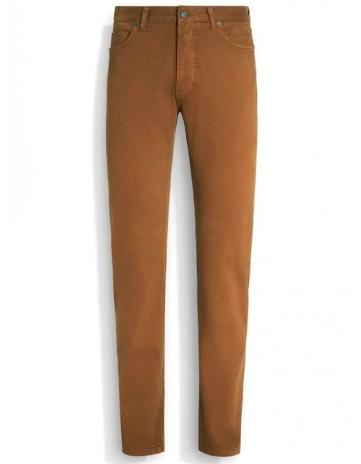 Jeans ZEGNA, Stretch Jeans, Brawn - CITYE8PZWVIC