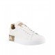 Sneakers Dolce & Gabbana, Piele, Portofino Alb/Auriu - CK1544AX6158L315