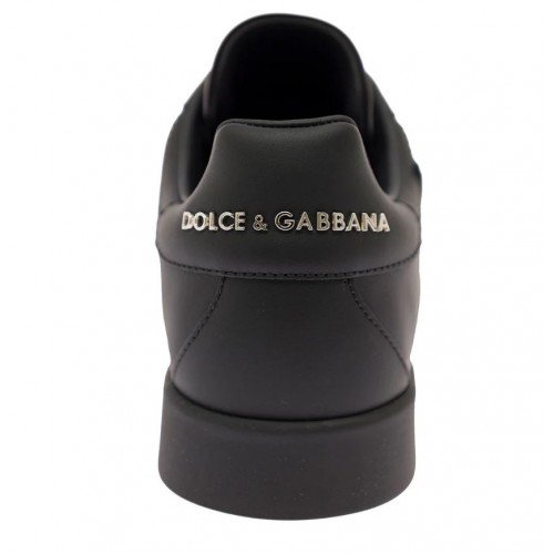 Sneakers Dolce & Gabbana, Portofino DG logo, Negru