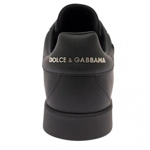 Sneakers Dolce & Gabbana, Portofino DG logo, Negru