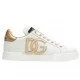 Sneakers Dolce & Gabbana, Piele, Portofino Gold - CK1545AD78089662 Sneakers Dolce & Gabbana, Piele, Portofino Gold - CK1545AD78089662