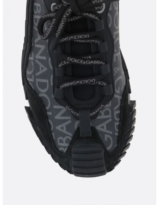 Sneakers DOLCE & GABBANA, NS1, Black Print - CK1810AM9988B969