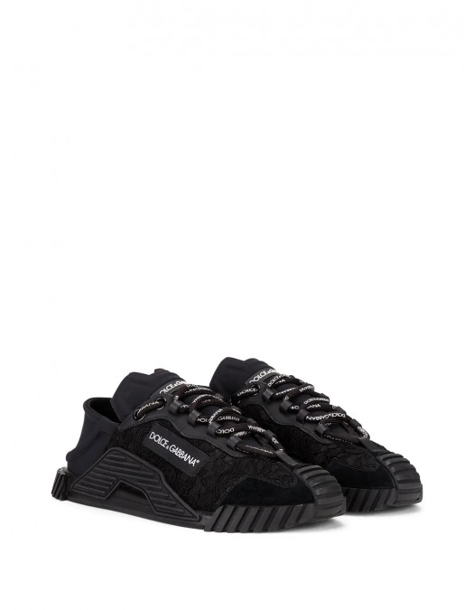 Sneakers DOLCE & GABBANA, NS1, Print Logo Black - CK1837AX37280999 Sneakers DOLCE & GABBANA, NS1, Print Logo Black - CK1837AX37280999