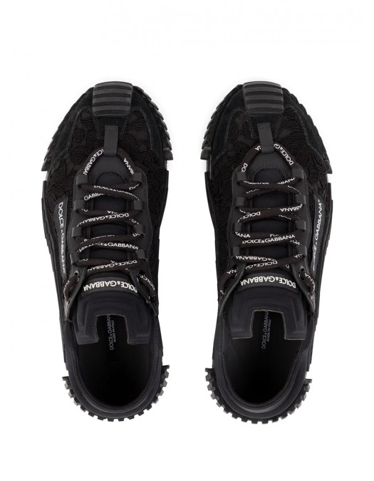 Sneakers DOLCE & GABBANA, NS1, Print Logo Black - CK1837AX37280999 Sneakers DOLCE & GABBANA, NS1, Print Logo Black - CK1837AX37280999