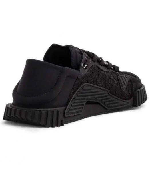 Sneakers DOLCE & GABBANA, NS1, Print Logo Black - CK1837AX37280999