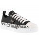 Sneakers DOLCE & GABBANA, Portofino, Insertie logo, Negru - CK1886AO51589690