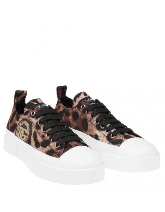 Sneakers DOLCE & GABBANA, Leopard Print - CK1886AO743HHALM