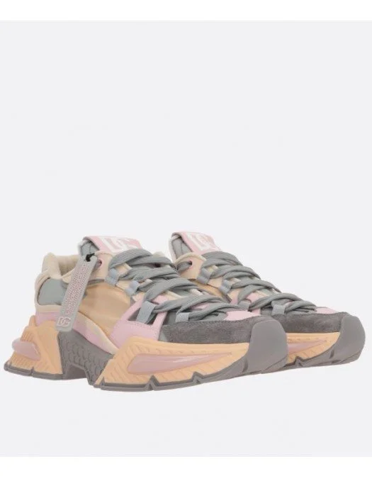 SNEAKERS DOLCE & GABBANA, Air Master, Multicolor Pink - CK1984AH54880995 SNEAKERS DOLCE & GABBANA, Air Master, Multicolor Pink - CK1984AH54880995