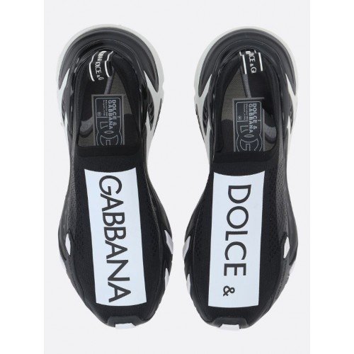 Sneakers DOLCE & GABBANA, Sorrento Stretch Knit, Negru