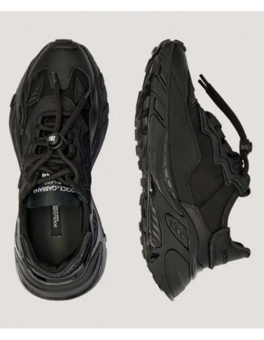 Sneakers DOLCE & GABBANA, Sports shoes `Day Faster`, Negru - CK2355AG3638B956