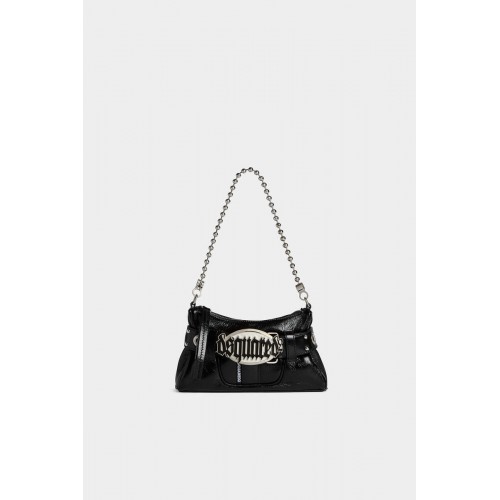 Geanta Dsquared2, Ghotic Clutch Black Geanta Dsquared2, Ghotic Clutch Black