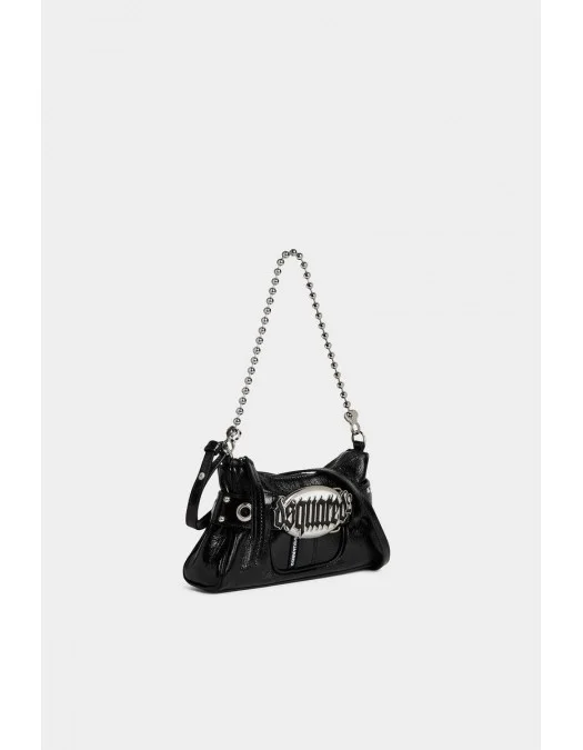 Geanta Dsquared2, Ghotic Clutch Black - CLW0031015000012124 Geanta Dsquared2, Ghotic Clutch Black - CLW0031015000012124