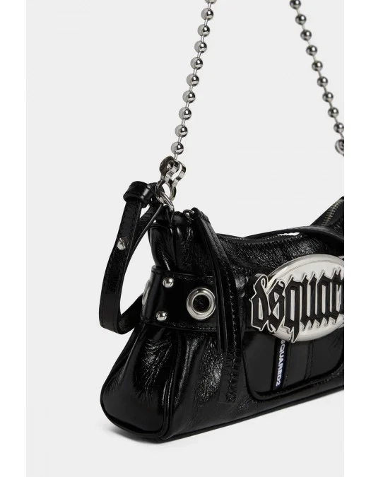 Geanta Dsquared2, Ghotic Clutch Black - CLW0031015000012124 Geanta Dsquared2, Ghotic Clutch Black - CLW0031015000012124
