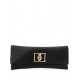 Geanta Dsquared2, Clutch, Logo Plaque, Black - CLW0037001000012124