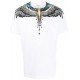 Tricou Marcelo Burlon, Grizzly Wings, White - CMAA018F22JER0020107