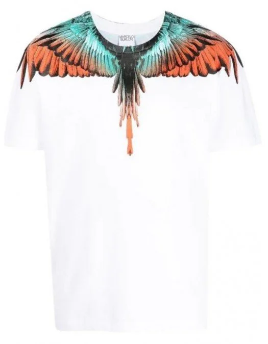 Tricou MARCELO BURLON, Multicolor Wings CMAA018S23JER0010120 - CMAA018S23JER0010120