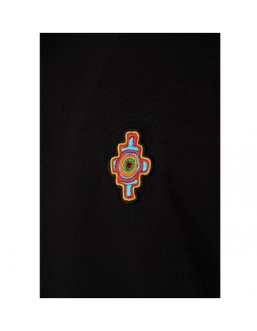 Tricou MARCELO BURLON, Multicolor logo, Negru - CMAA018S23JER0081025