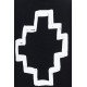 Tricou MARCELO BURLON, Multicolor Logo Brodat, Negru - CMAA054C99JER0011001